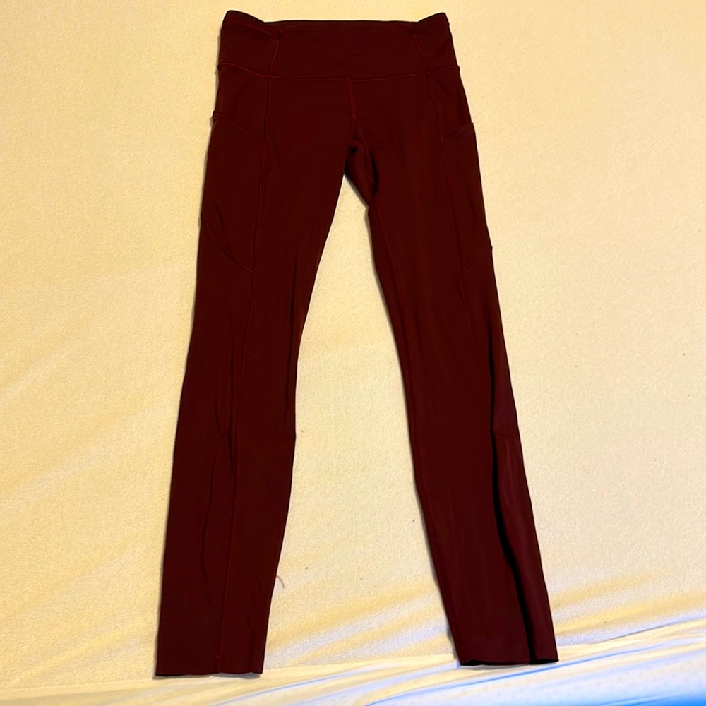 Lululemon fast and free legging, size 4